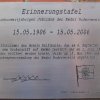 2006 - Gedenkplatte