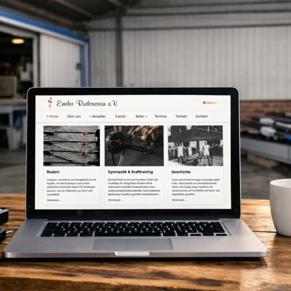 Willkommen zurück, Homepage!